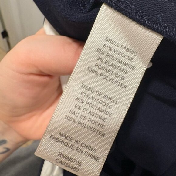 Rebecca Taylor Womens Cotton Suiting  Trouser - Picture 8 of 12